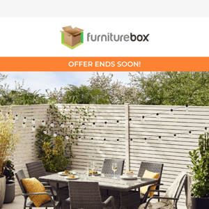 Don't Miss Out! Use Code SPRING20 for 20% off all Garden Furniture 🌻