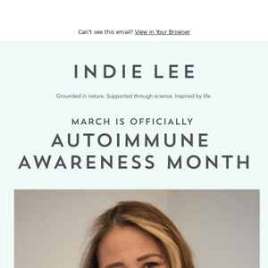 March is Autoimmune Awareness Month - and it's just 2 days away!