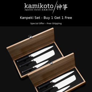 Buy 1 Get 1 Free – Kanpeki Knife Set