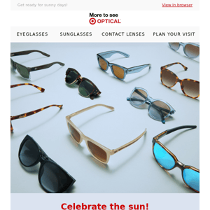 Here’s 20% off sunglasses!  😎