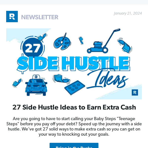 27 Side Hustle Ideas to Earn Extra Cash