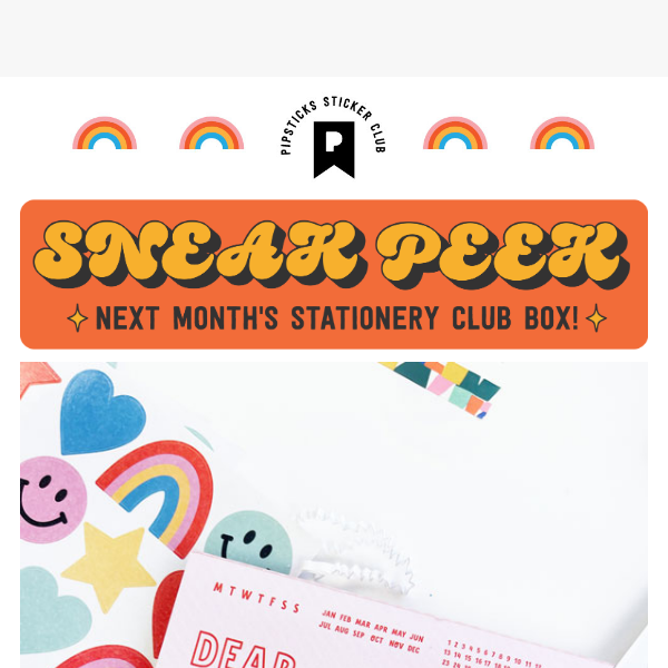 📌 Check out the Stationery Club Box (disc. code inside!)!