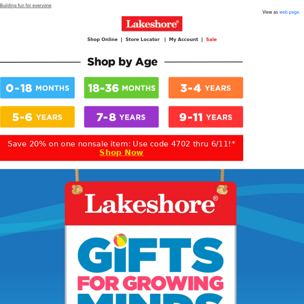 My Keepsake Portfolio at Lakeshore Learning