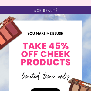 Get cheeky: 45% off blush & bronzer