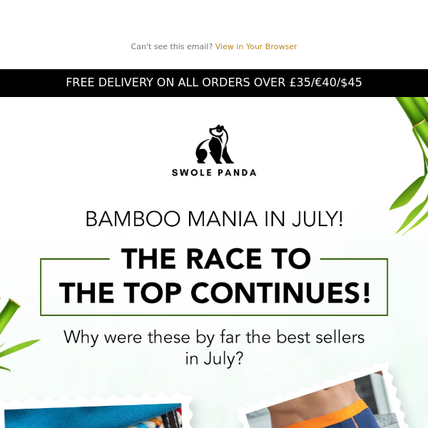 BAMBOO MANIA IN JULY!