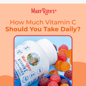 How much vitamin C daily?