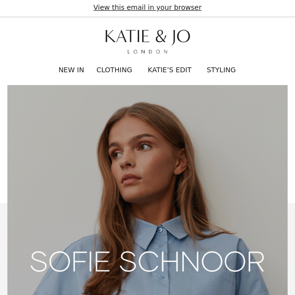 NEW IN: Sofie Schnoor 🖤