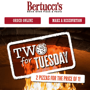 Twice the Slice: It's 2 for Tuesday!