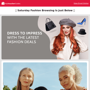 Weekend Fashion Offers Straight To Your Inbox