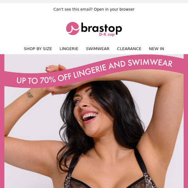 Unbeatable offer: 200+ bras just £24 OR LESS 😱 - Brastop