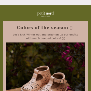 Fresh colors of the season 💥