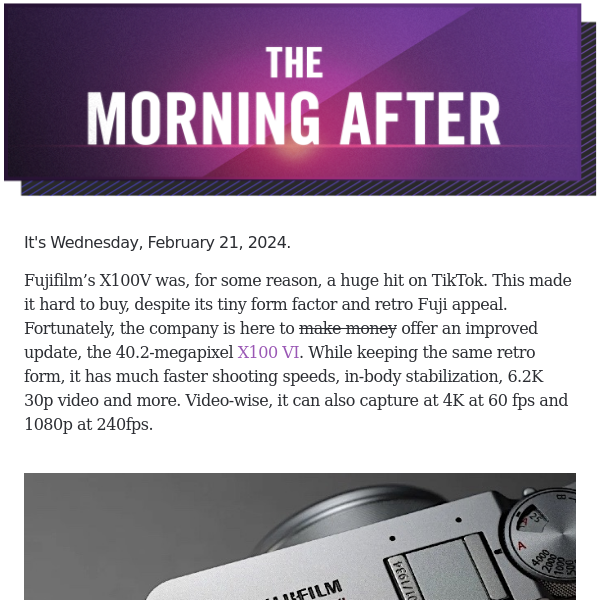 Fujifilm updates its TikTok-famous compact camera