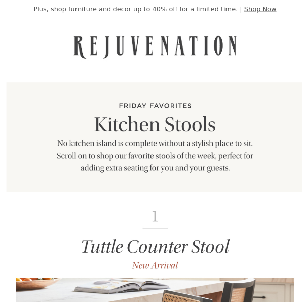 Friday favorites: Explore some of the kitchen stools we can’t get enough of