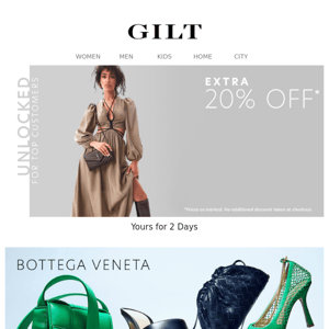 Extra 20% Off Unlocked for 2 Days | Bottega Veneta Women With $699 Shoes