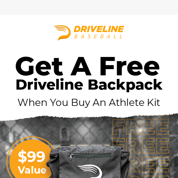 Get A Free Driveline Backpack