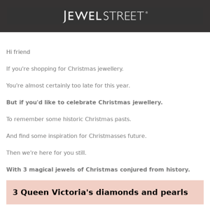 3 Christmas love stories told in jewellery