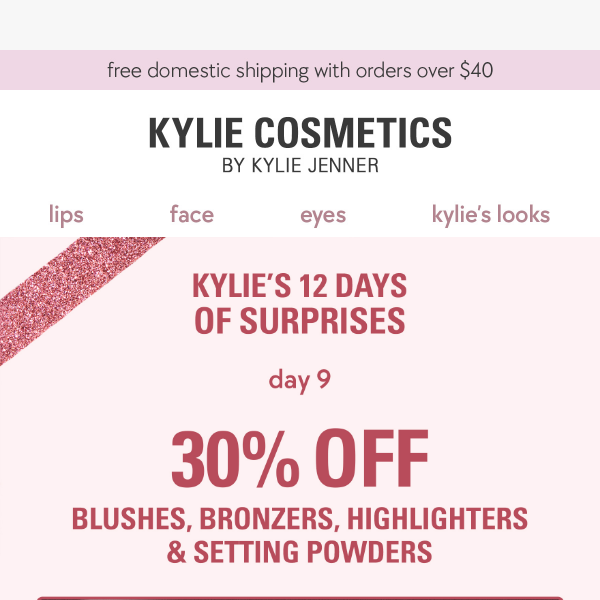 FINAL HOURS: 30% off blushes, bronzers & more