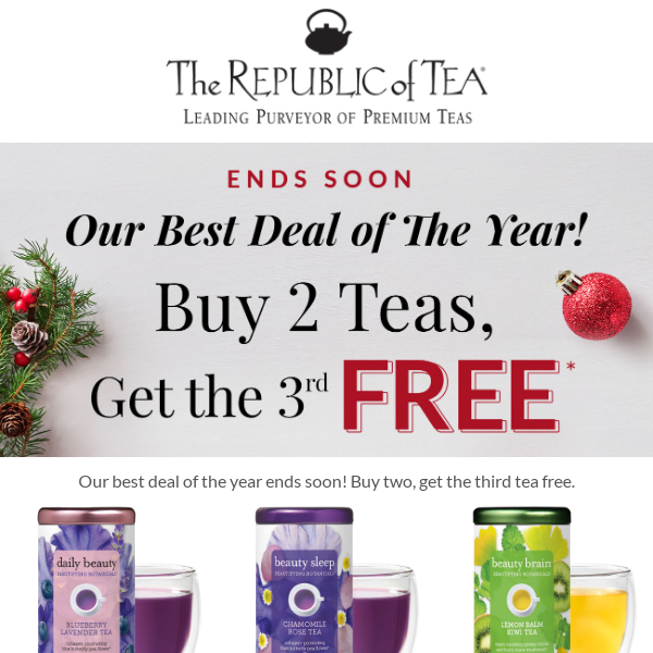 Don't Miss Buy 2, Get the 3rd Free