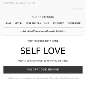 A little self love + 10% off  💁