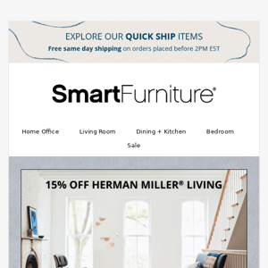 The Herman Miller Living Sale Ends Tonight!