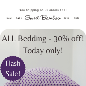 ✨ Bedding Blowout - 30% off TODAY ONLY ✨