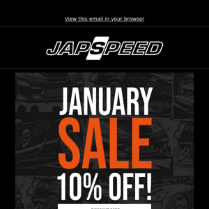 10% Jan SALE!