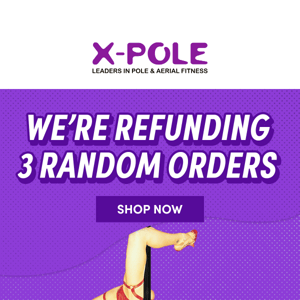 We’re Refunding 3 Random Orders!