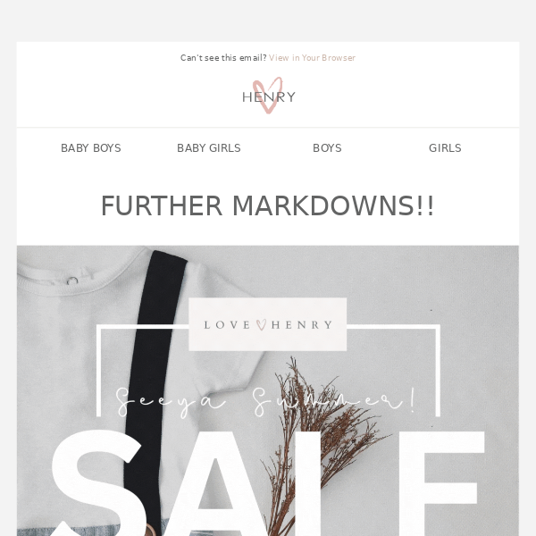 🖤🖤🖤  SALE - FURTHER MARKDOWNS! 🖤🖤🖤