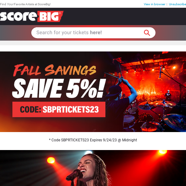 Fall Savings Are Here! / Olivia Rodrigo / SZA / Guns N' Roses / George Strait / And More!