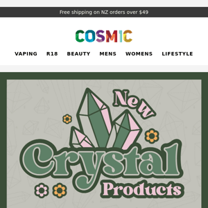 NEW NEW Check out our new Crystal products! ✨