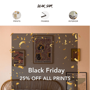 💥 Black Friday 💥 25% OFF All Prints