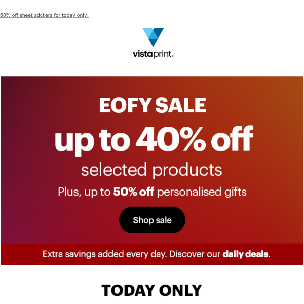 EOFY sale is here + new deals every day.
