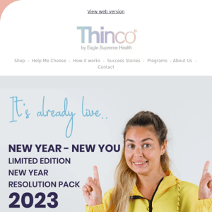 New Year Limited Edition Resolution Pack 2023 is live now. Limited time offer!