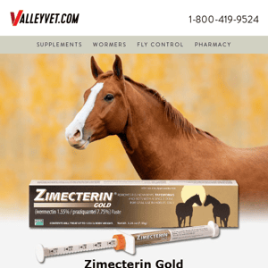 For Excellent Equine Health...