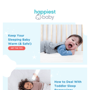 Keep Your Sleeping Baby Warm (& Safe!)