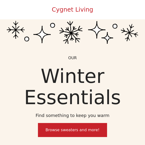 Do you have everything you need this winter?