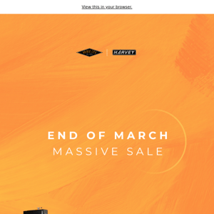 End of March Massive Sale! Start Now!