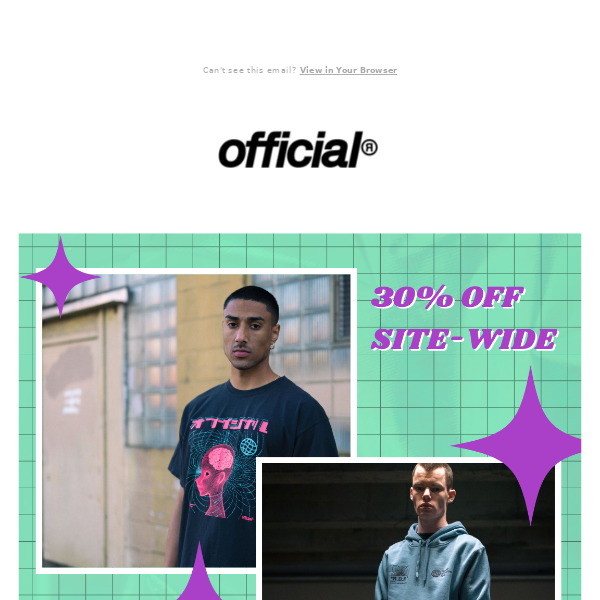 30% OFF   e v e r y t h i n g