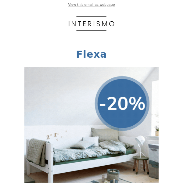 Grab the Super SALE Thursday: Sensational Prices on Flexa WHITE Single Bed at INTERISMO!