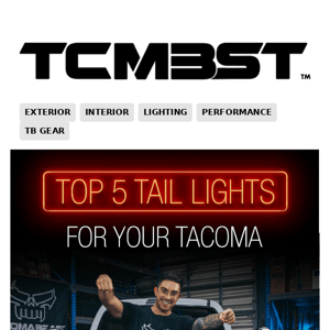 Top 5 Tail Lights For Your Toyota Tacoma