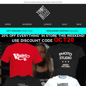 20% Off Everything - A Special VIP Discount For You!