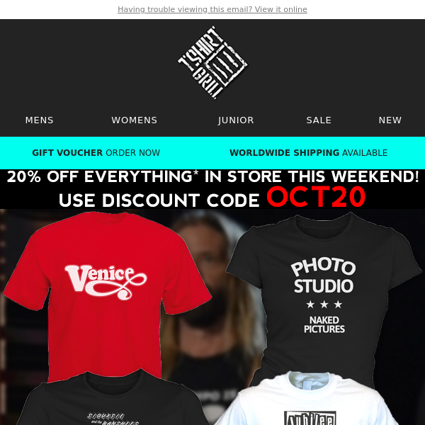 20% Off Everything - A Special VIP Discount For You!