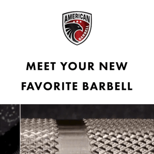 Meet your new favorite barbell 🏋️‍♂️