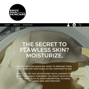 It all starts with this moisturizer