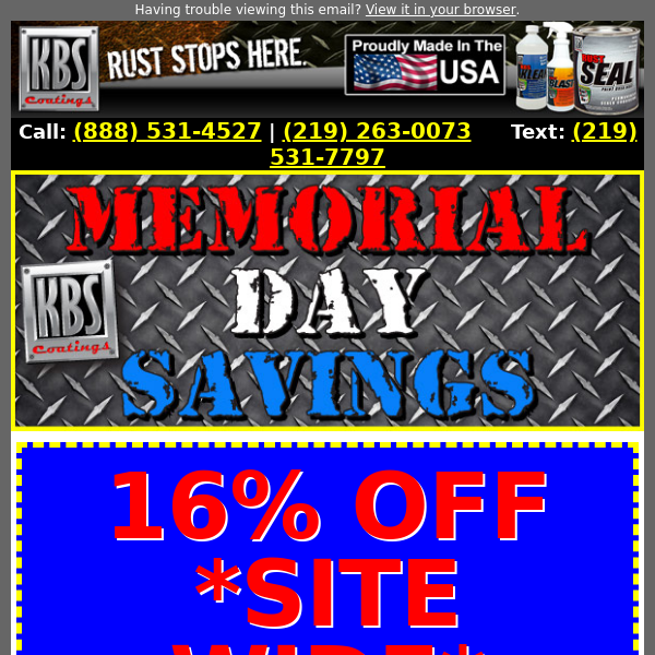 ⭐16% OFF Site Wide 🇺🇸 Memorial Day Savings⭐