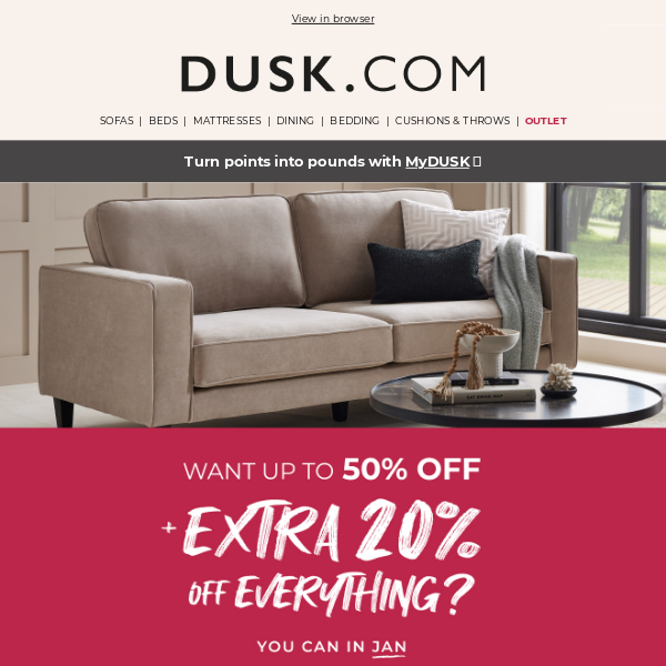 DUSK.com, what's your sofa style? 🛋️