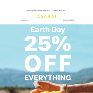 25% OFF: Superbloom + Earth Day Sale