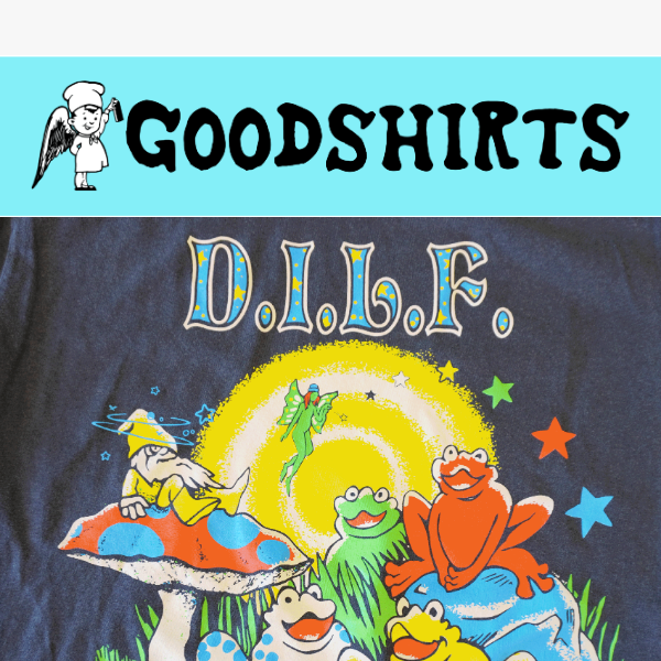 The Original D.I.L.F. Tee by Good Shirts and Boss Dog!