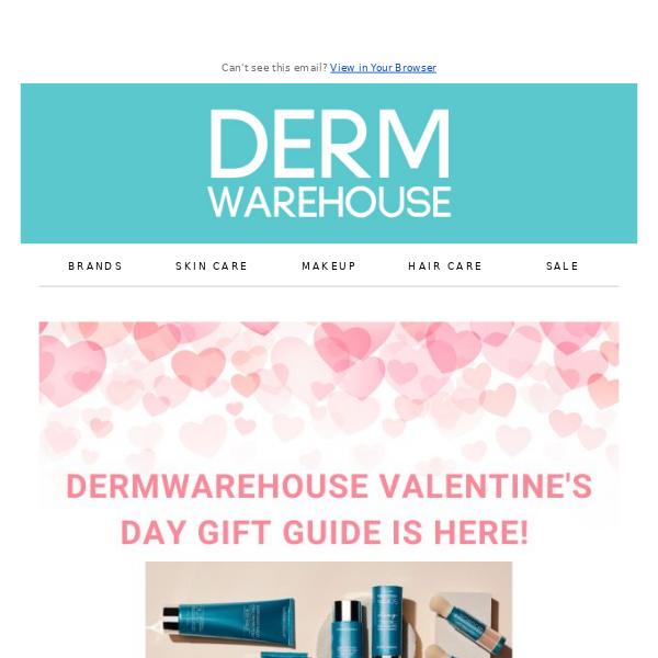 DermWarehouse Valentine's Day Gift Guide is Here!