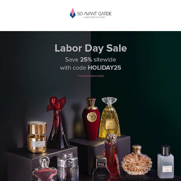 Labor Day Fragrance Event